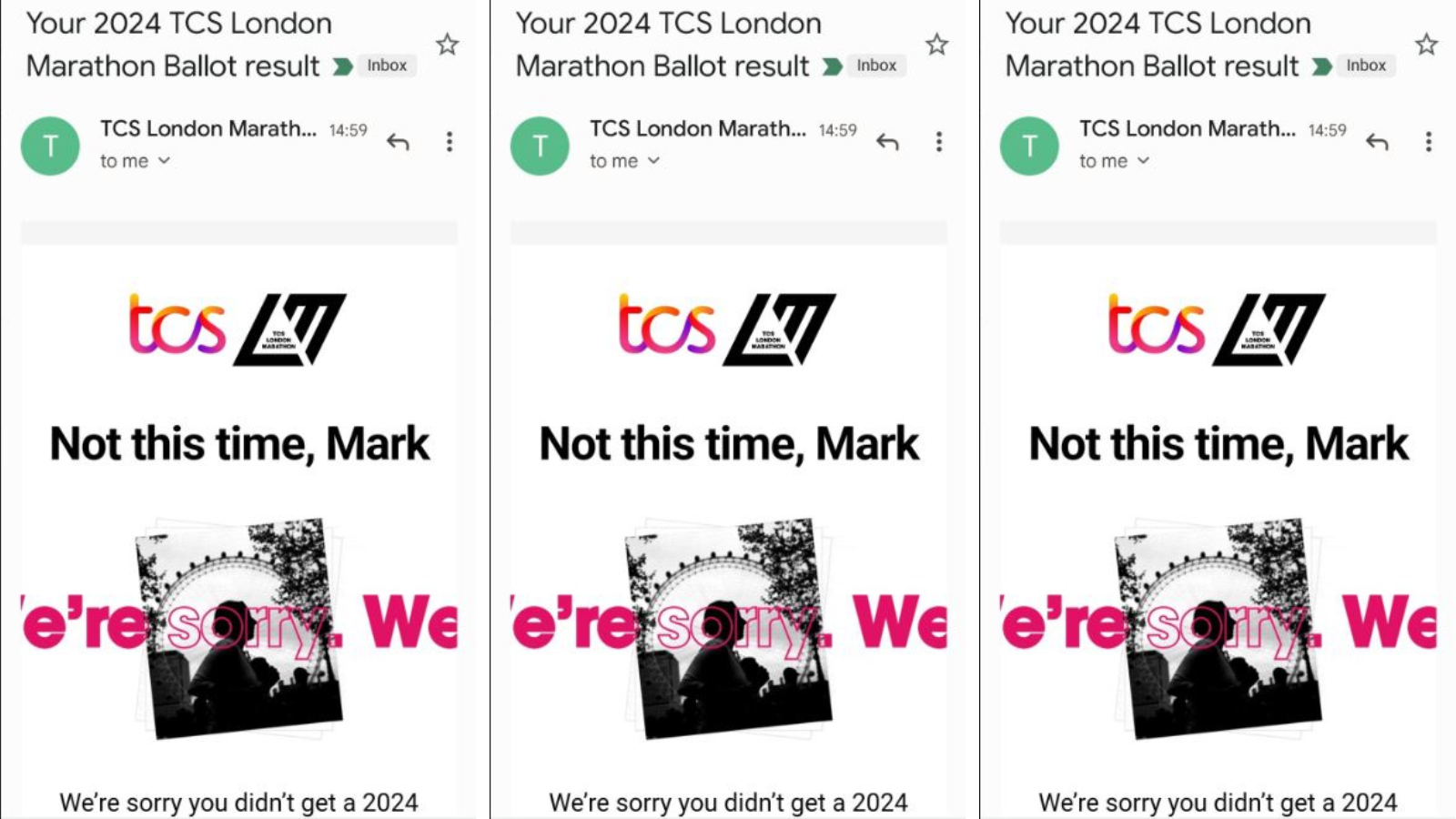 Didn't get a place at the London Marathon?