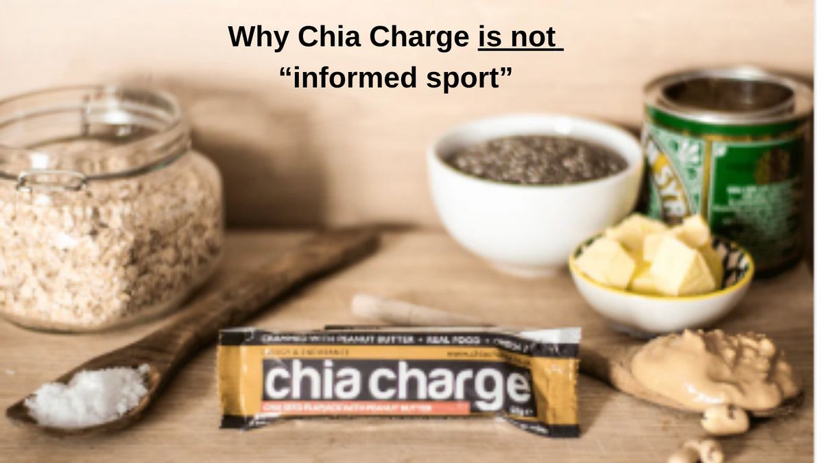Why Chia Charge Isn’t “Informed Sport” Tested + Why That’s a Good Thing