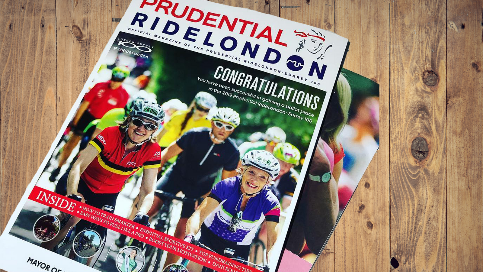 You've got a place at Ride London