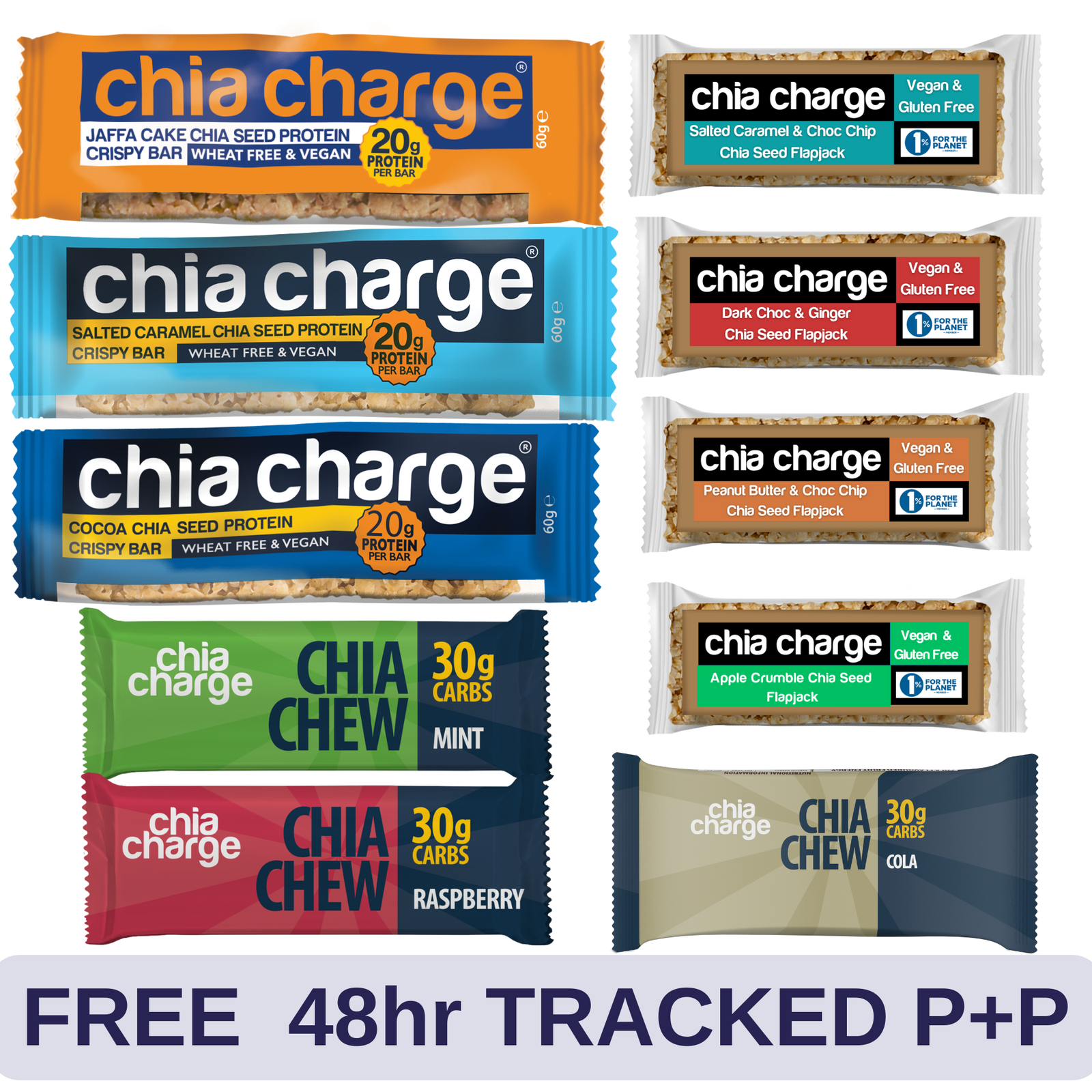 Chia Charge Bundles The Vegan Sample Pack Vegan Sample Pack