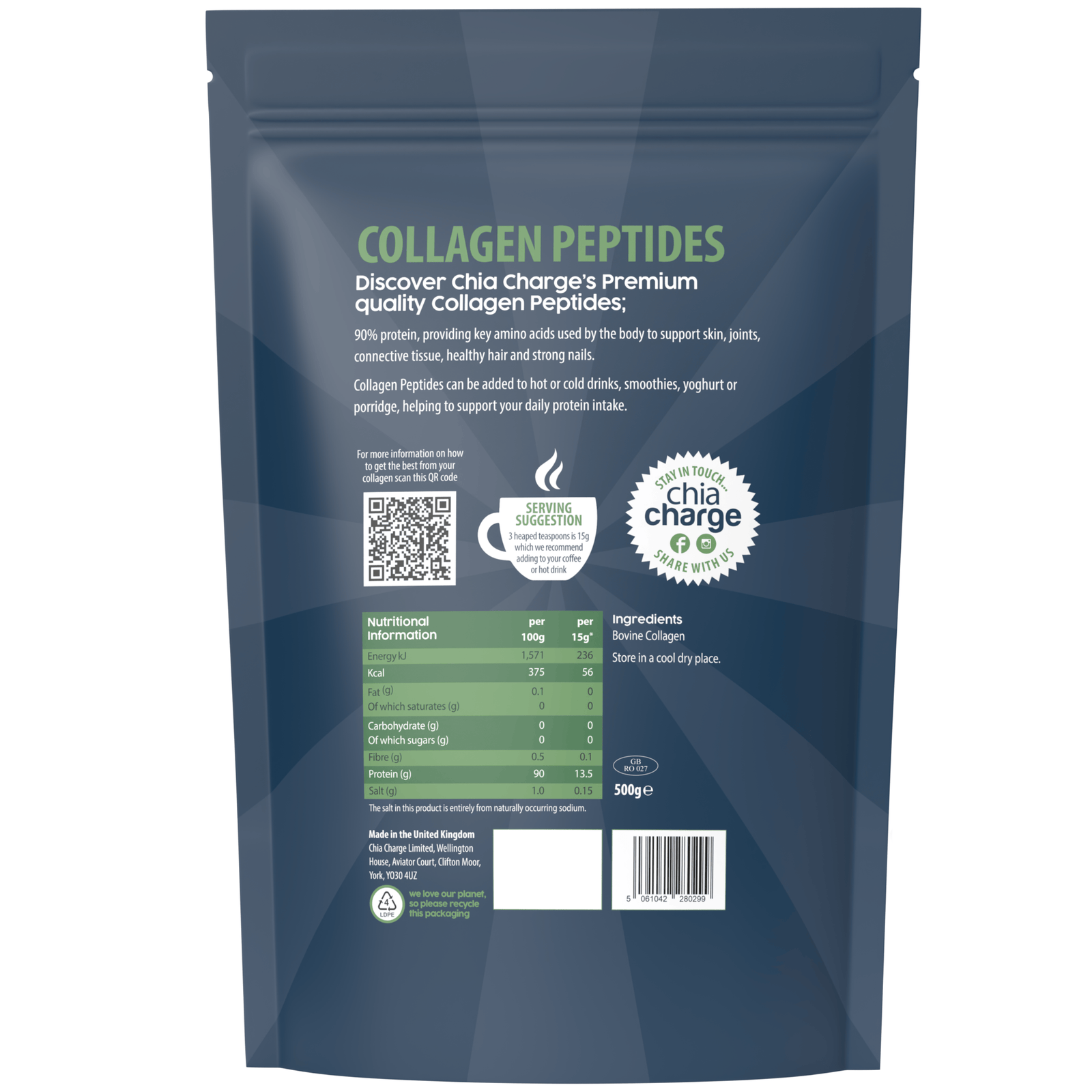 Chia Charge Collagen Peptides