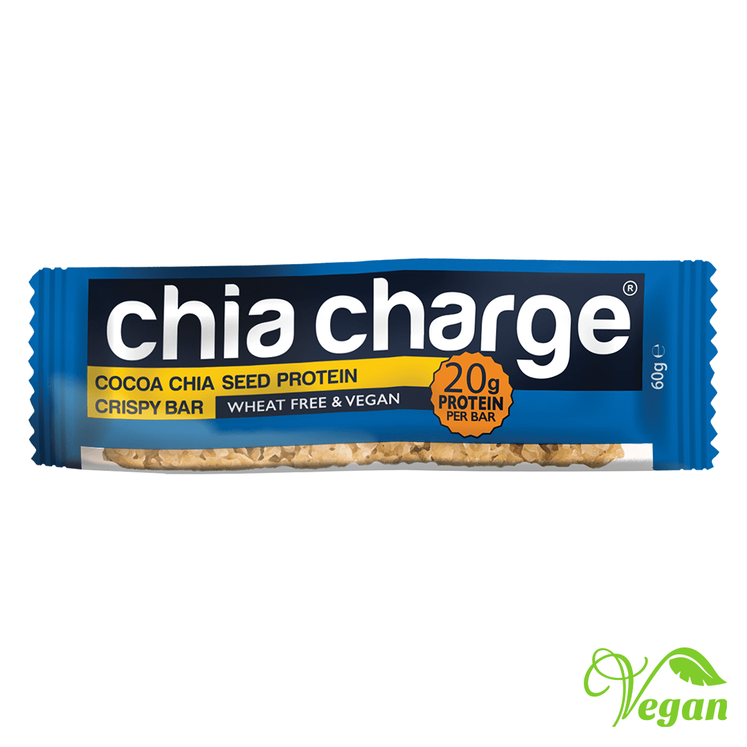 Chia Charge Bars Protein Crispy Bar 60g Singles