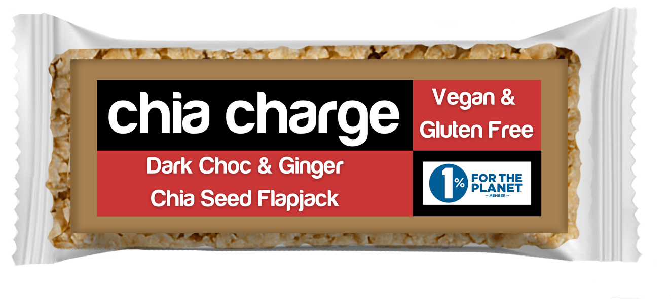 Chia Charge Bars Vegan and Gluten Free Mini Flapjacks 30g - singles / individuals