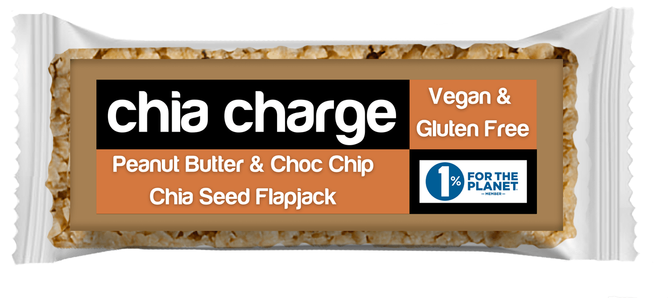 Chia Charge Bars Vegan & Gluten Free Mini Flapjacks 18 x 30g