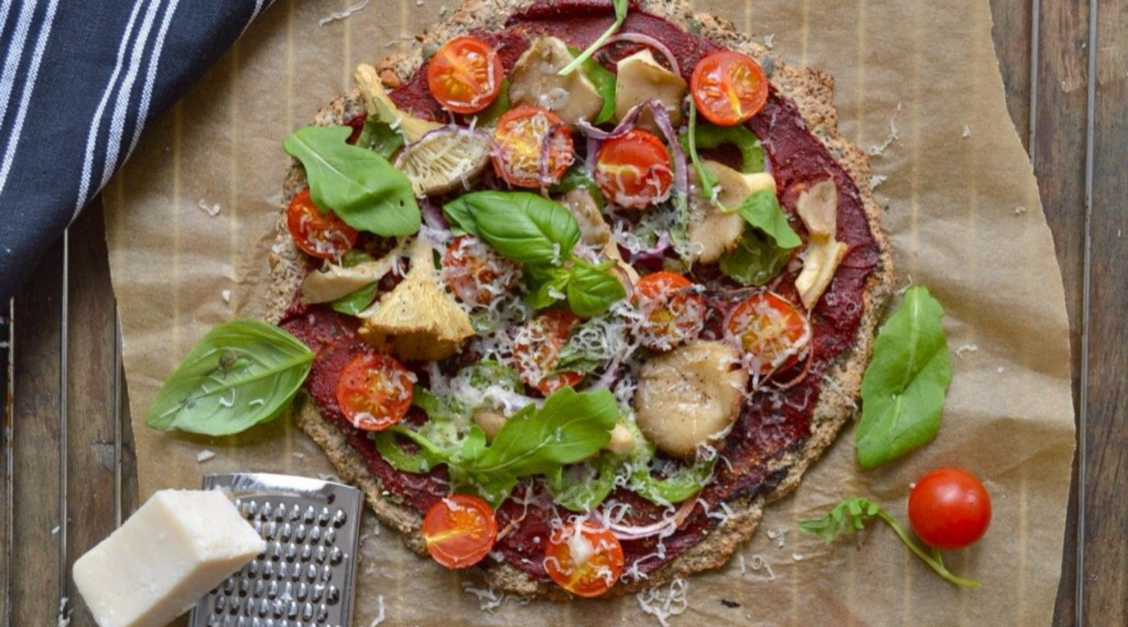 Grain-Free Chia Buckwheat Pizza