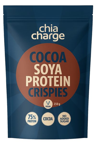Chia Charge 250g Cocoa Soya Protein Crispies