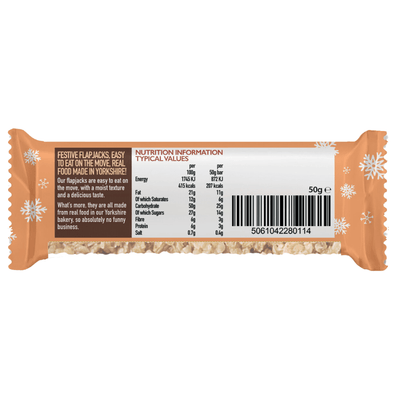 Chia Charge Bars Xmas Flapjacks Choc Orange/ Gingerbread + Mixed