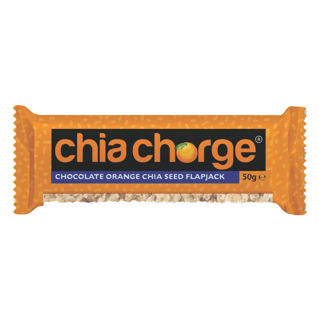 Chia Charge Bars Xmas Flapjacks Choc Orange/ Gingerbread + Mixed