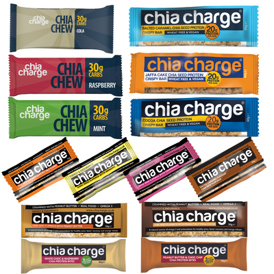 Chia Charge Bundles Premium Sample Pack - incl chia chews & drink Sample Pack