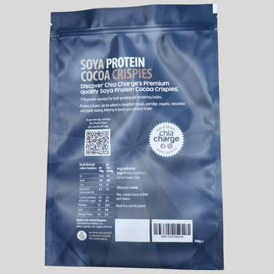Chia Charge Cocoa Soya Protein Crispies