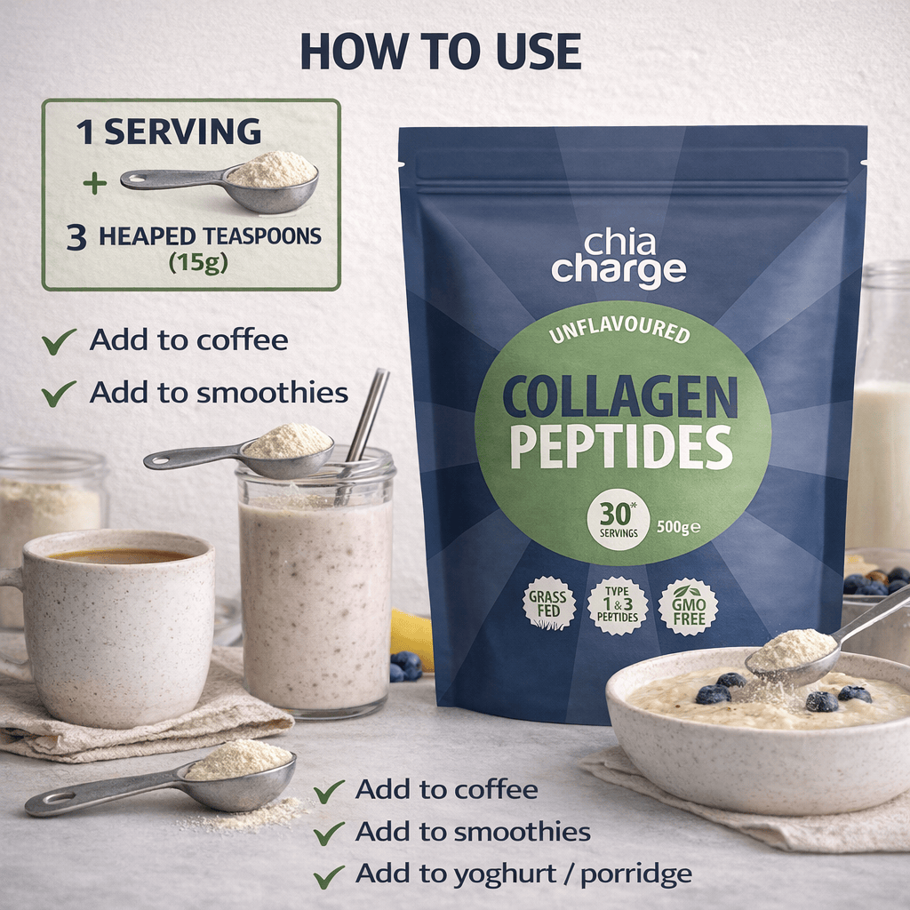 Chia Charge Collagen Peptides 500g