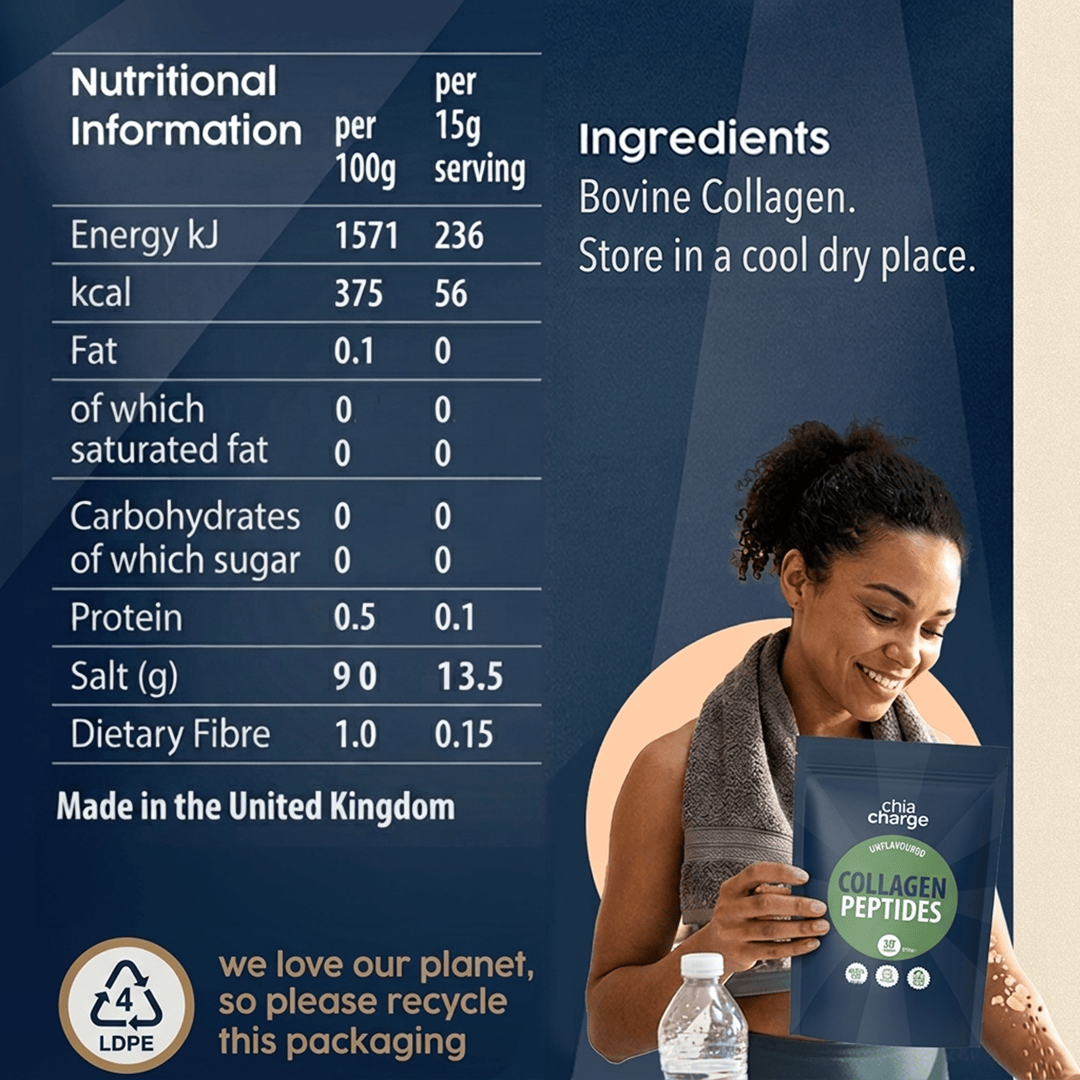 Chia Charge Collagen Peptides 500g
