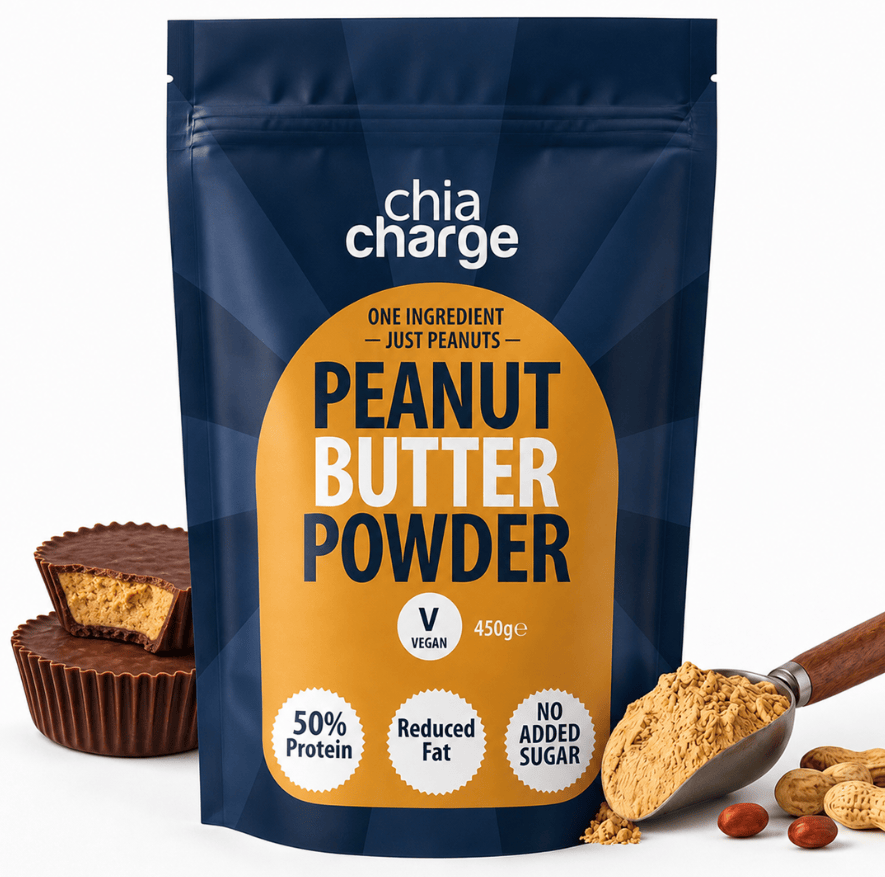 Chia Charge Home Peanut Butter Powder - 50% Protein