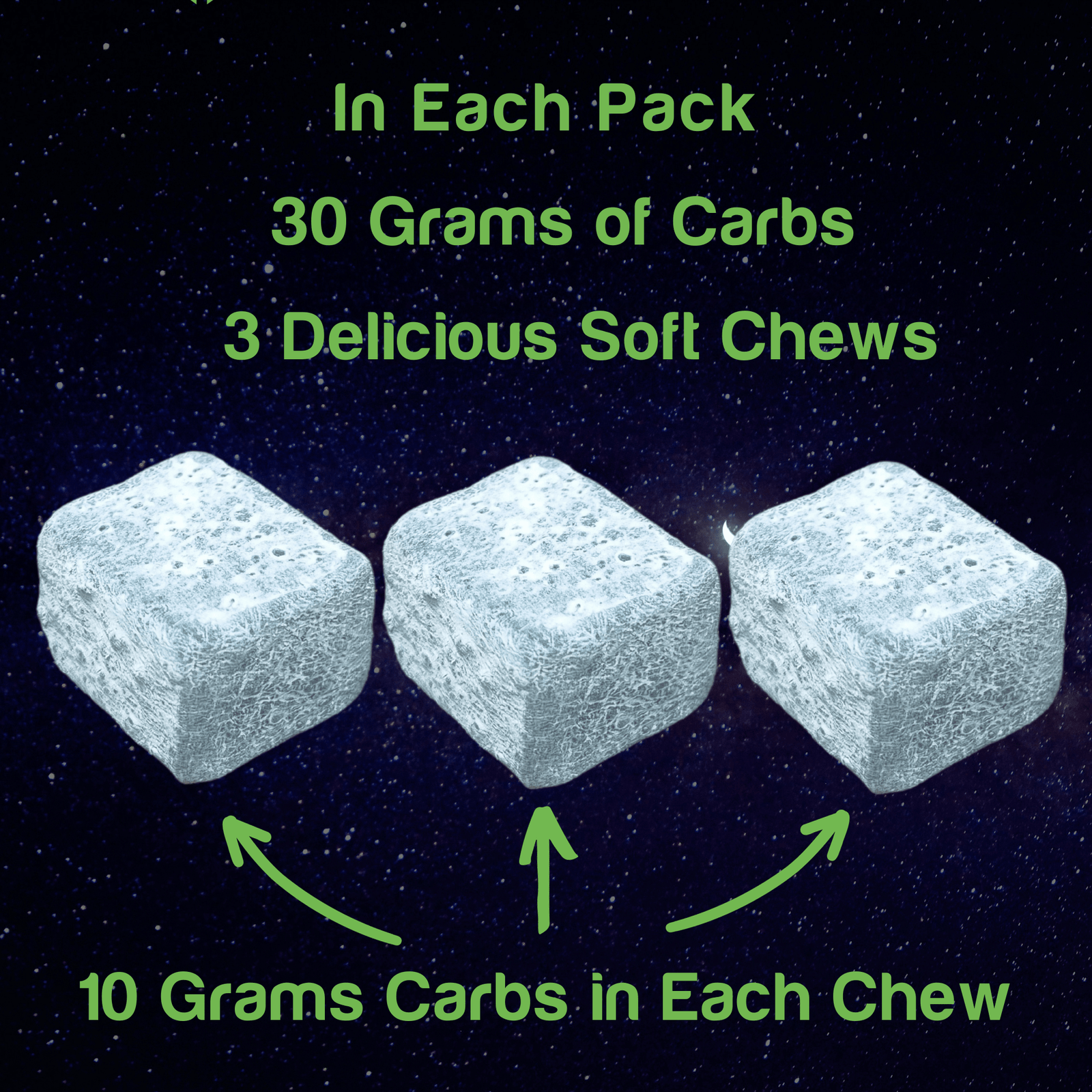 Chia Charge Home Single Pack (3 chews / pack) / Mint Promo Single Pack Mint  Chia Chews - High Energy Chews, Gel and Drink Alternative