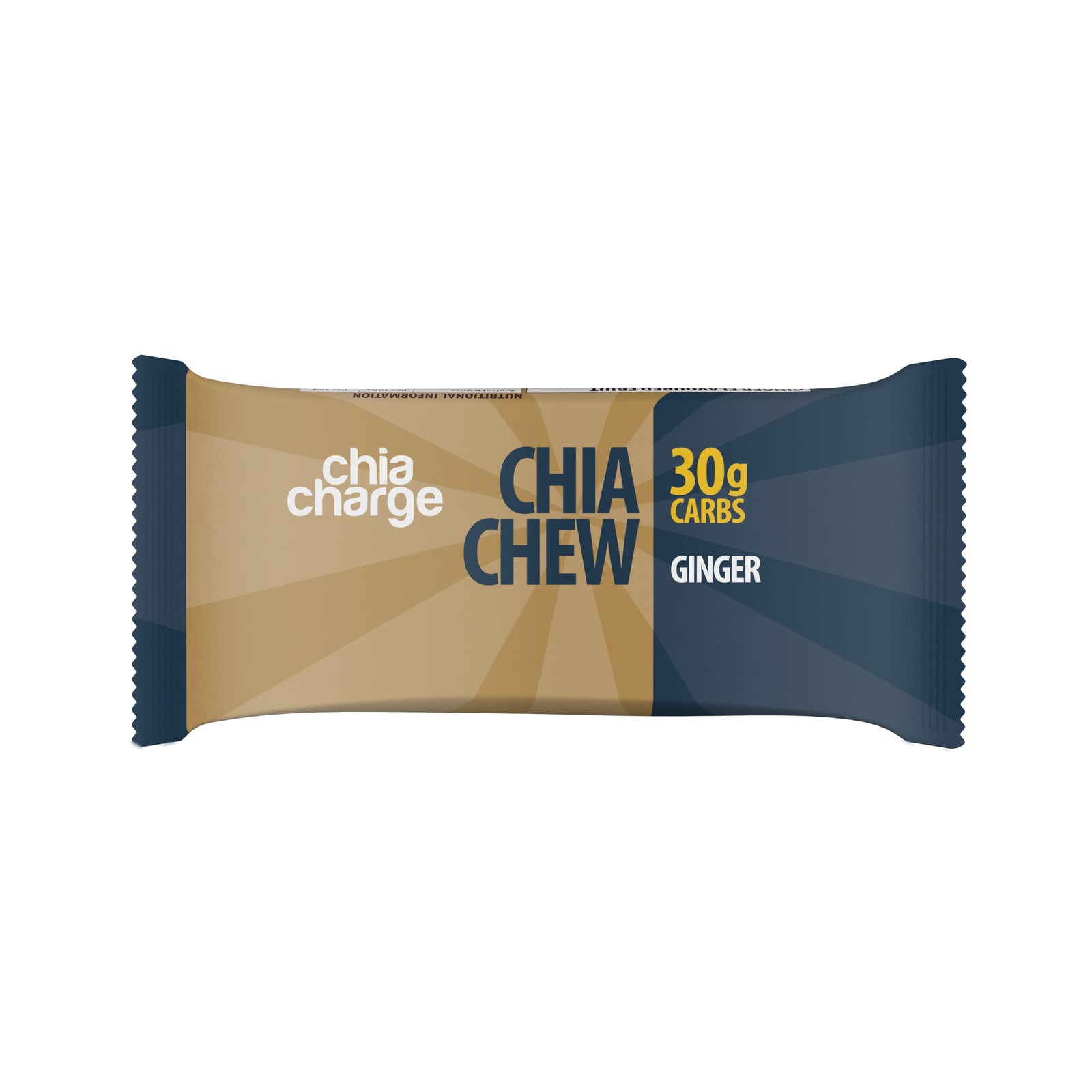 Chia Charge Home Single Pack (3 chews / pack) NEW Ginger Chia Chews Promo Only