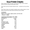 Chia Charge 250g Soya Protein Crispies