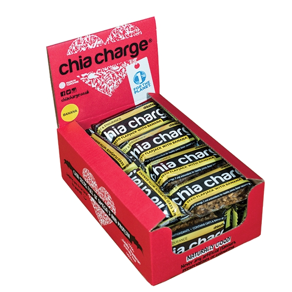 Chia Charge Bars Mini Flapjack 30g (box of 18)