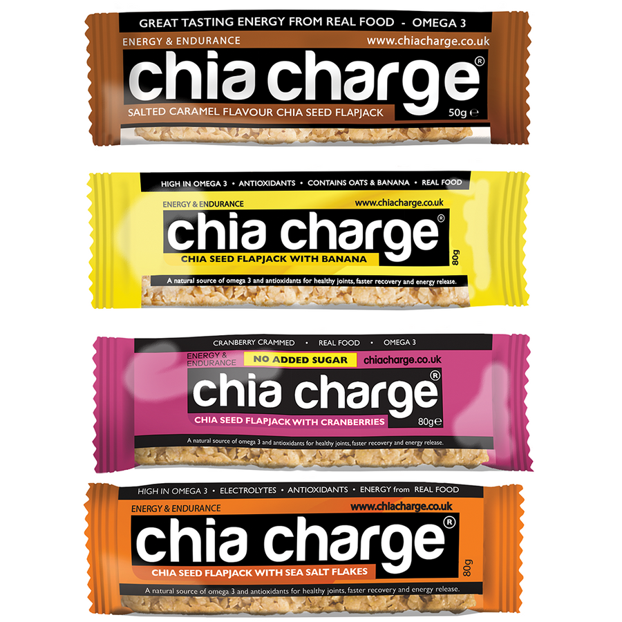 Chia Charge Bars Single Flapjack 80g