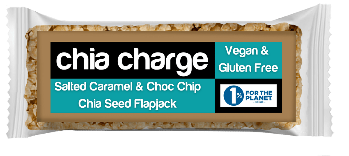 Chia Charge Bars Vegan &amp; Gluten Free Mini Flapjacks 18 x 30g
