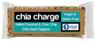 Chia Charge Bars Vegan & Gluten Free Mini Flapjacks 18 x 30g